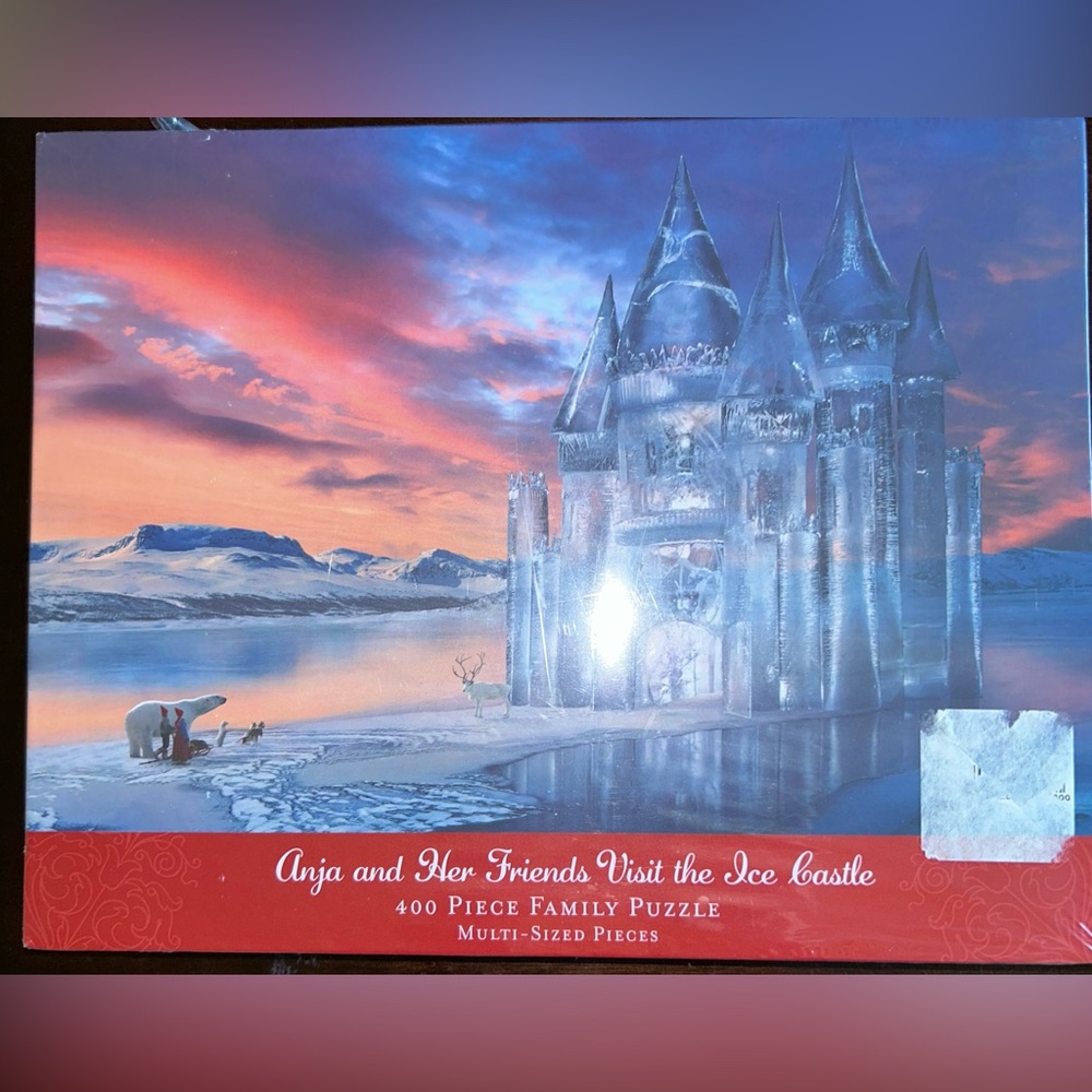 NWT ANJA Ice Castle Wish Book Puzzle - 400 Pieces NEW